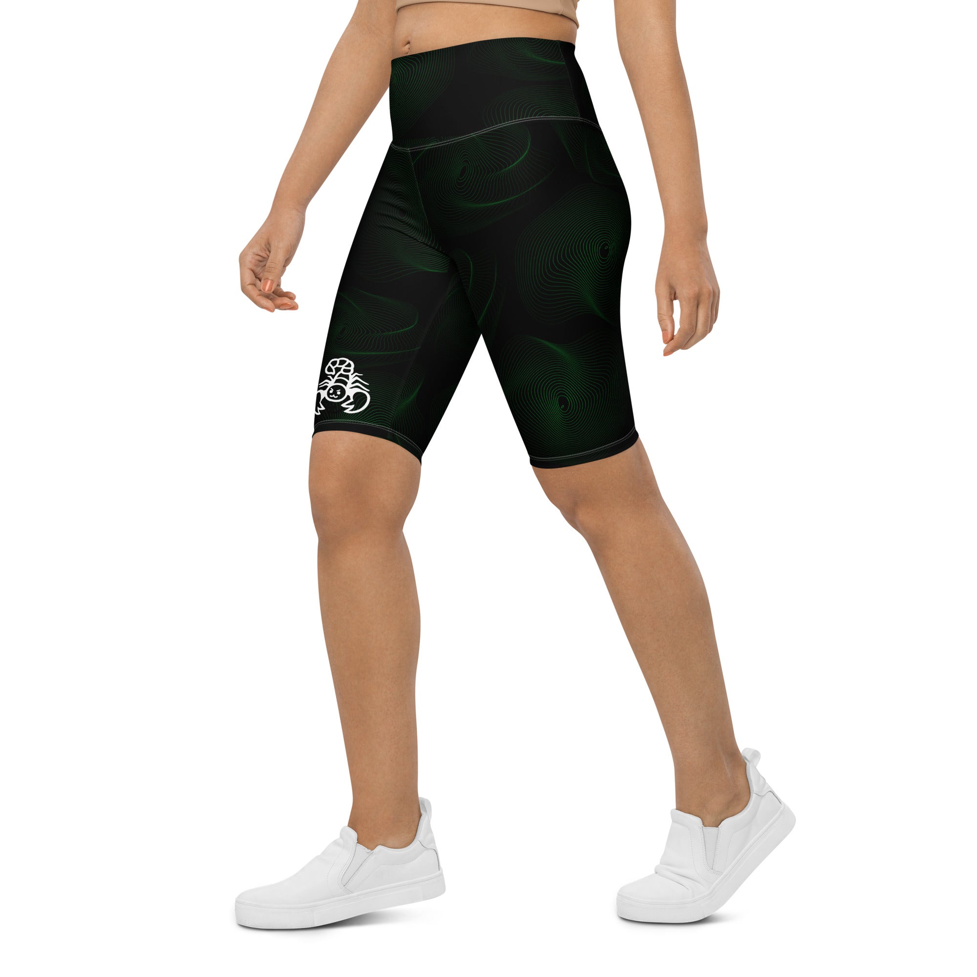 Slime Leak Biker Shorts