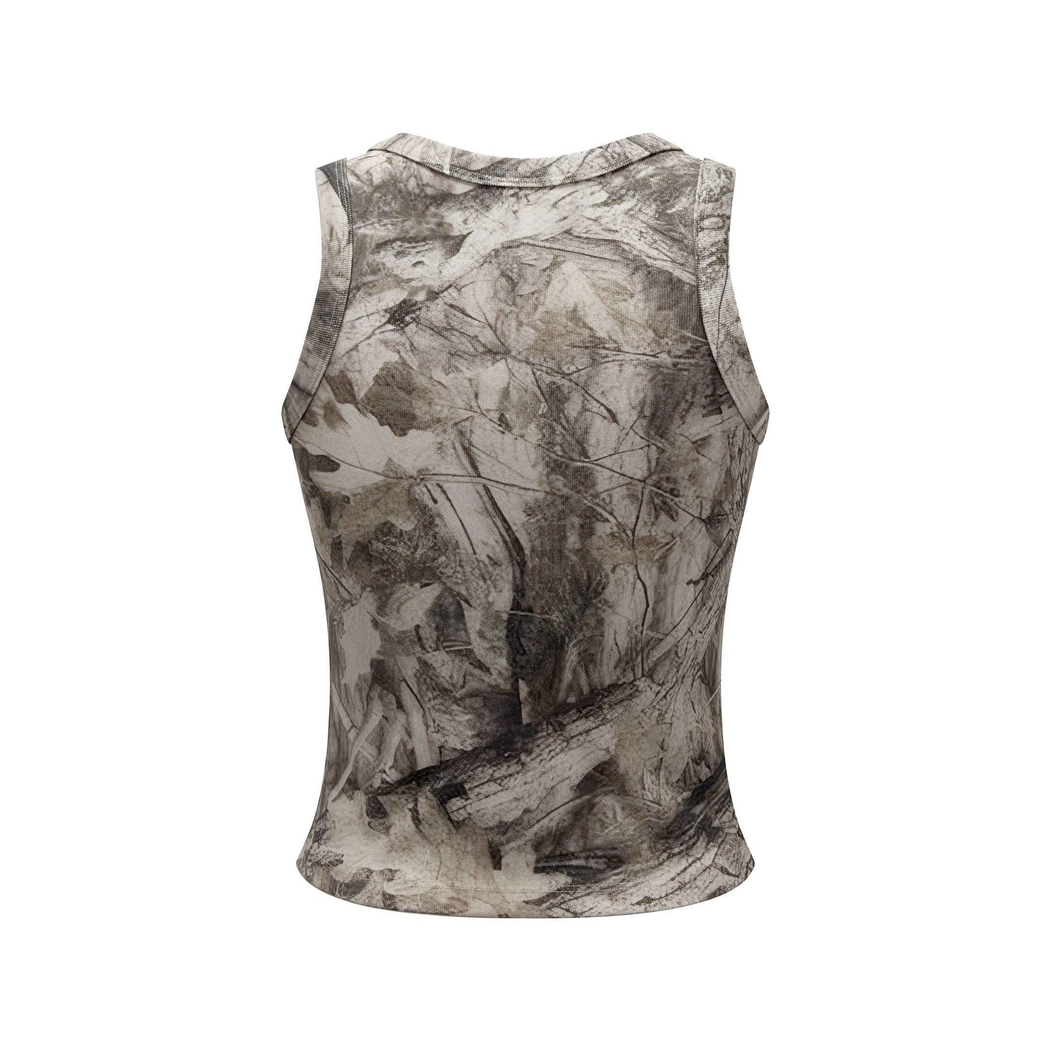 315GSM Women’s Camouflage Racerback Tank Top Branch Camouflage