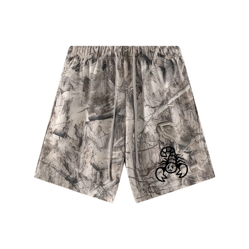 240GSM Men’s Relaxed Fit Camouflage Shorts Branch Camouflage