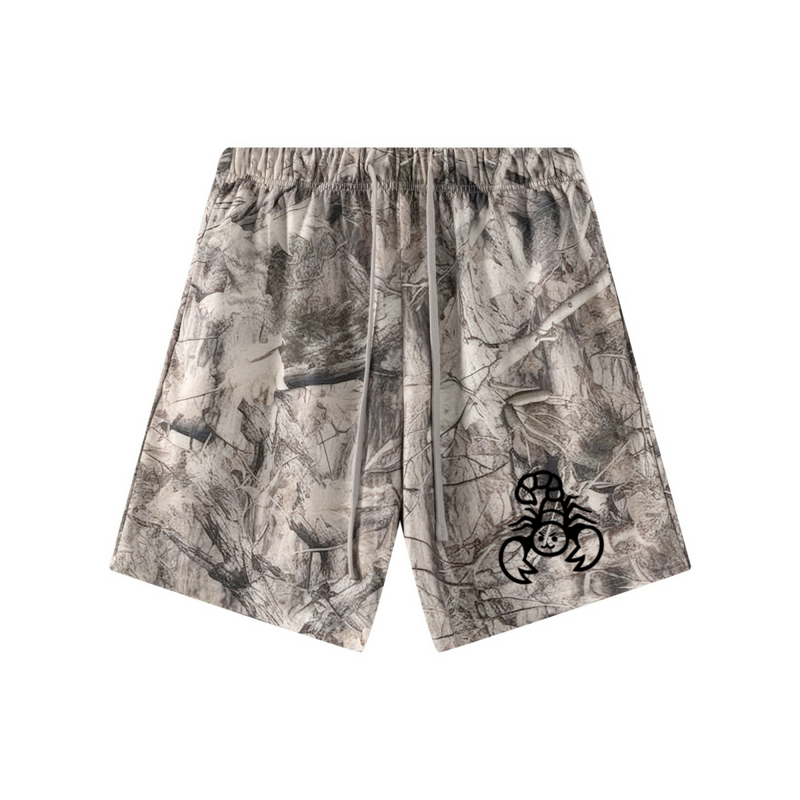 240GSM Men’s Relaxed Fit Camouflage Shorts Branch Camouflage